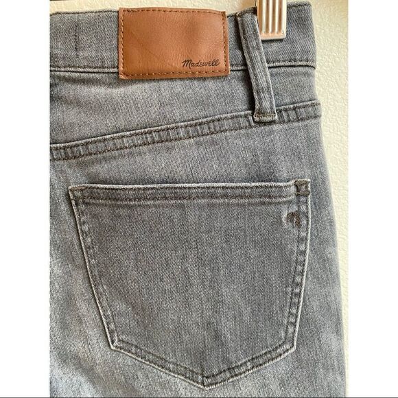 MADEWELL | 9” High Riser Skinny Skinny Gray Jeans, Size 25 - Picture 12 of 16